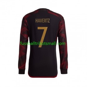 Fußballtrikots Deutschland Havertz 7 FIFA WM 2022 Langarm Auswärts-trikot kaufen